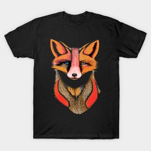 BLUE EYED FOX CUTE T-Shirt